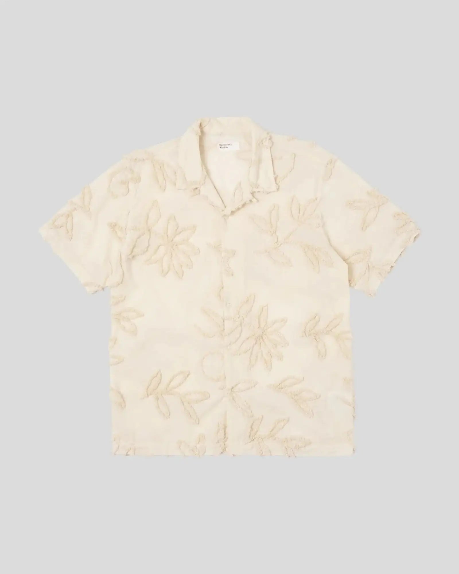 Universal Works || Road Shirt 3D Flower - Ecru Universal Works