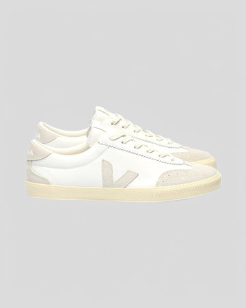 Veja || Volley O.T Leather - White Natural