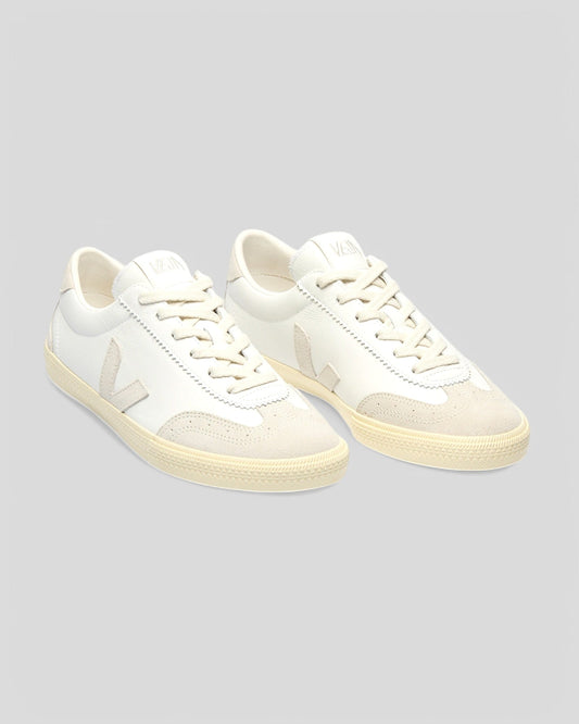 Veja || Volley O.T Leather - White Natural