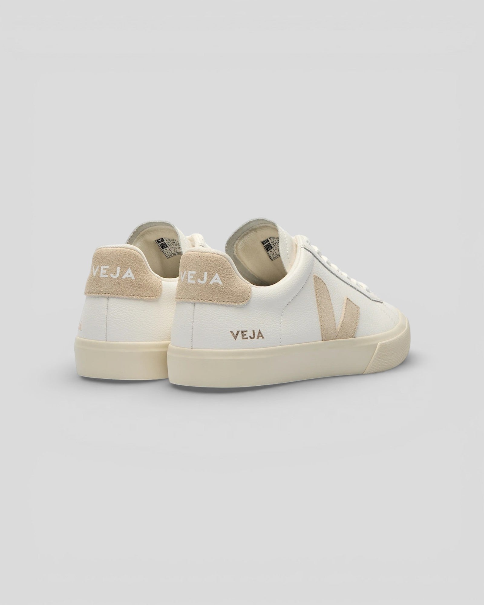 Veja || Campo Chromefree - White/ Almond W' Veja