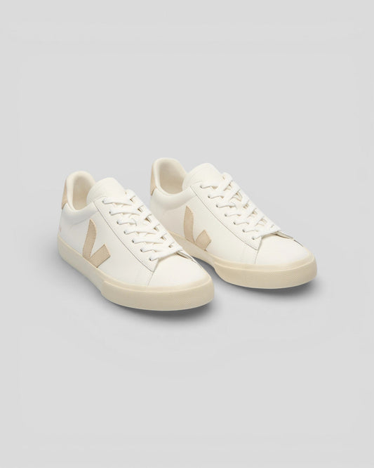 Veja || Campo Chromefree - White/ Almond W' Veja