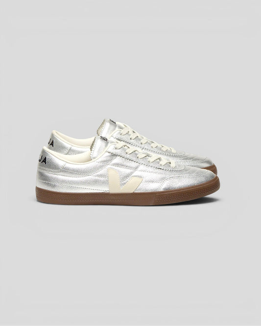 Veja || Panenka O.T Leather - Silver Pierre Bark Veja
