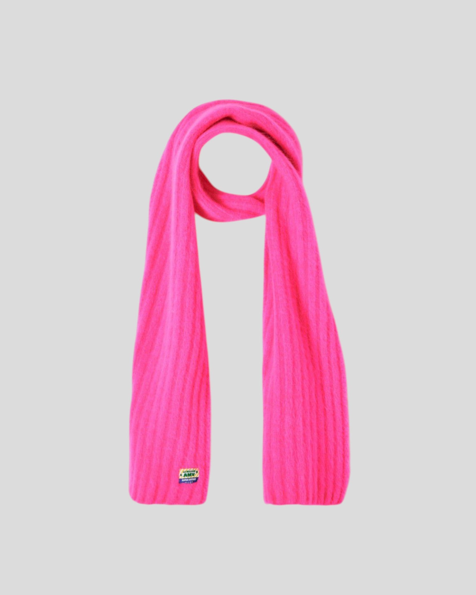 American Vintage || Vitow Echarpe - Rose Fluo Chiné American Vintage