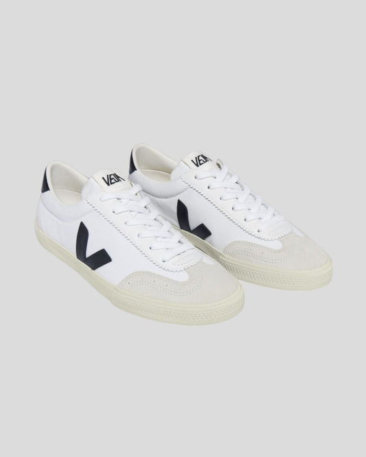 Veja || Volley Canvas Women - Black/ White