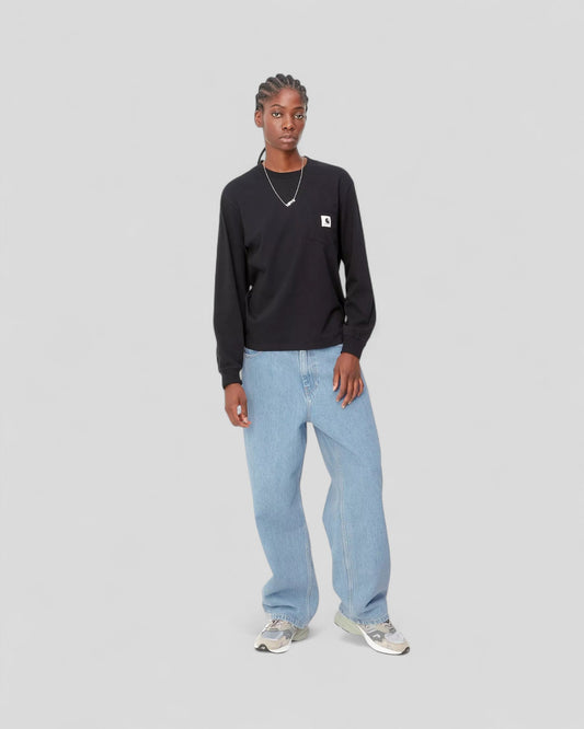 Carhartt || W' Brandon Pant - Blue Stone Bleached Carhartt