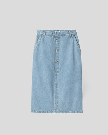 Carhartt || W' Colby Skirt - Blue Stone Bleached Carhartt