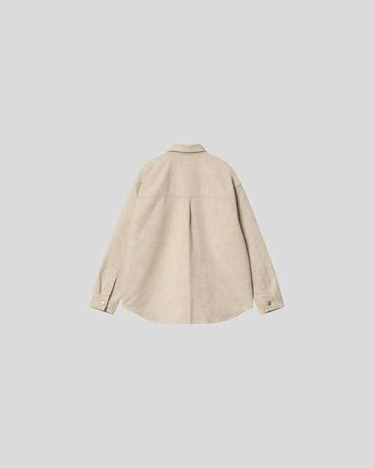 Carhartt  || W' Ethel Shirt Jacket - Natural Carhartt