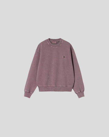 Carhartt || W' Nelson Sweatshirt - Phlox Garment Dyed Carhartt