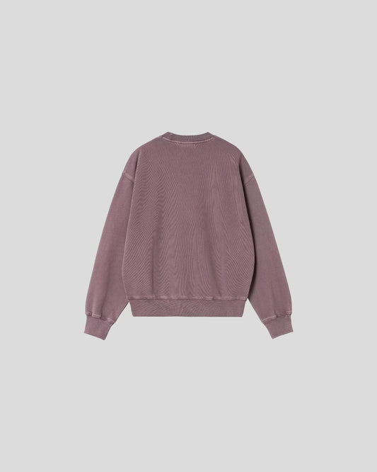 Carhartt || W' Nelson Sweatshirt - Phlox Garment Dyed
