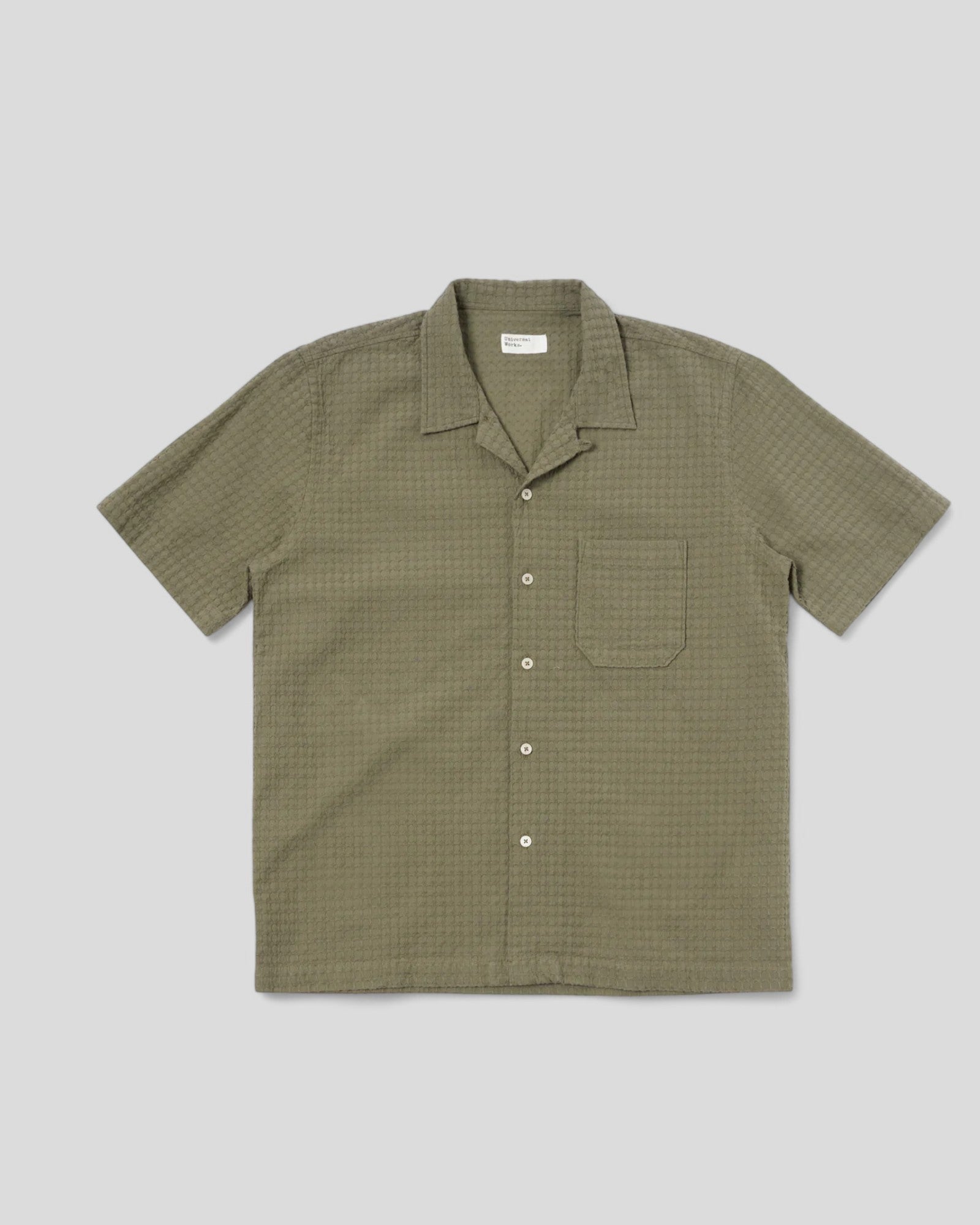 Universal Works || Road Shirt - Olive Universal Works