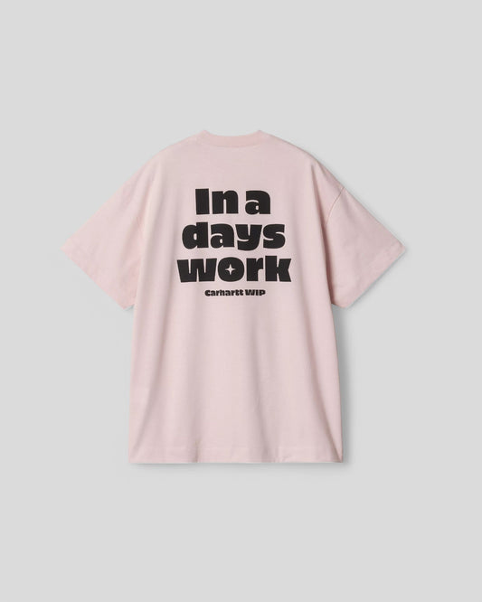 Carhartt || W' S/S Day Off T-Shirt - Air Pink Balck