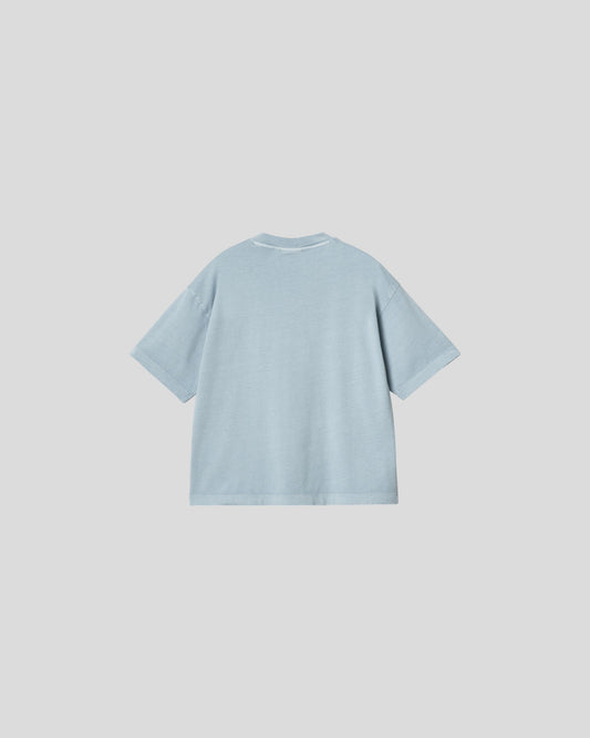 Carhartt || W' S/S Nelson T-shirt - Dusty Ice Garment Dyed