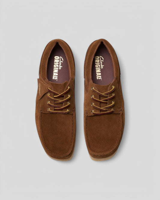 Clarks || Wallabee Boat - Cola Suede - M'