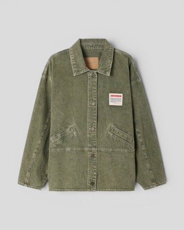 American Vintage || Uzatown Veste Ample - Olive American Vintage