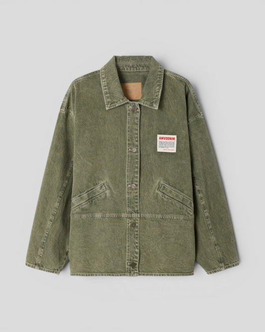 American Vintage || Uzatown Veste Ample - Olive American Vintage