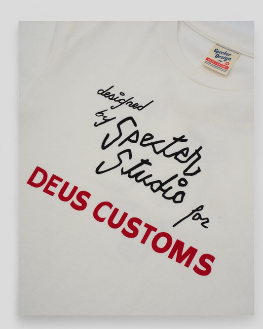 Deus || Specter Rare Birds Tee - Pristine White - M"