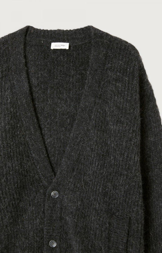 American Vintage || East - Gilet - Anthracite American Vintage