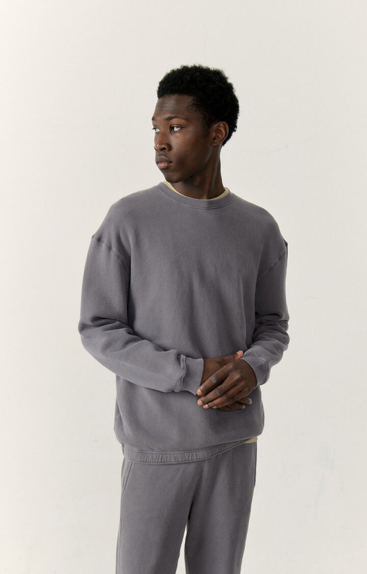 American Vintage || Izubird - Sweat - Ardoise Vintage