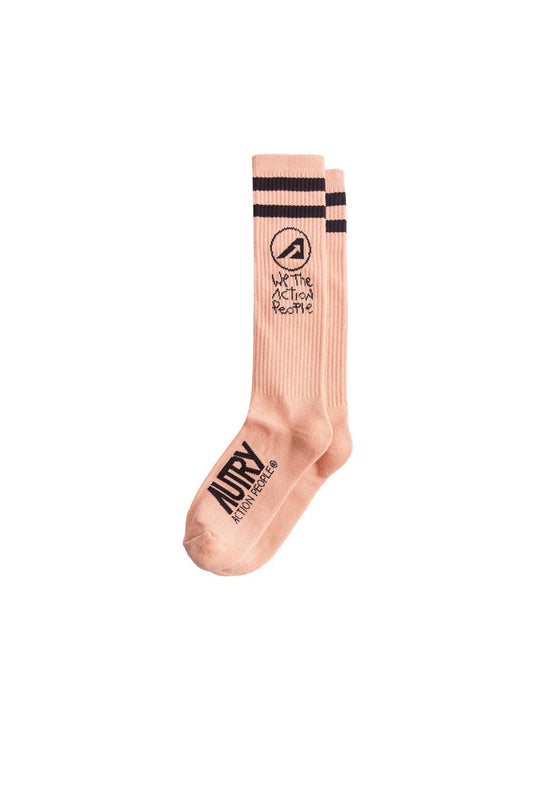 Autry || Chaussettes - PNK/BLK Autry