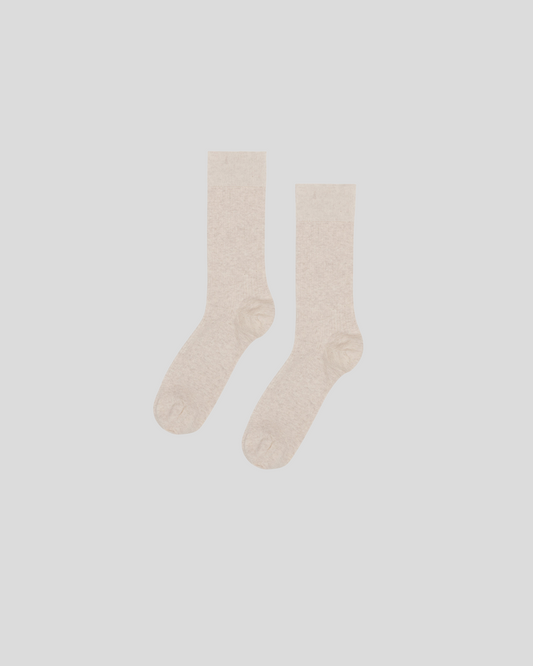 Colorful Standard || Classic Organic Socks - Ivory White Colorful Standard