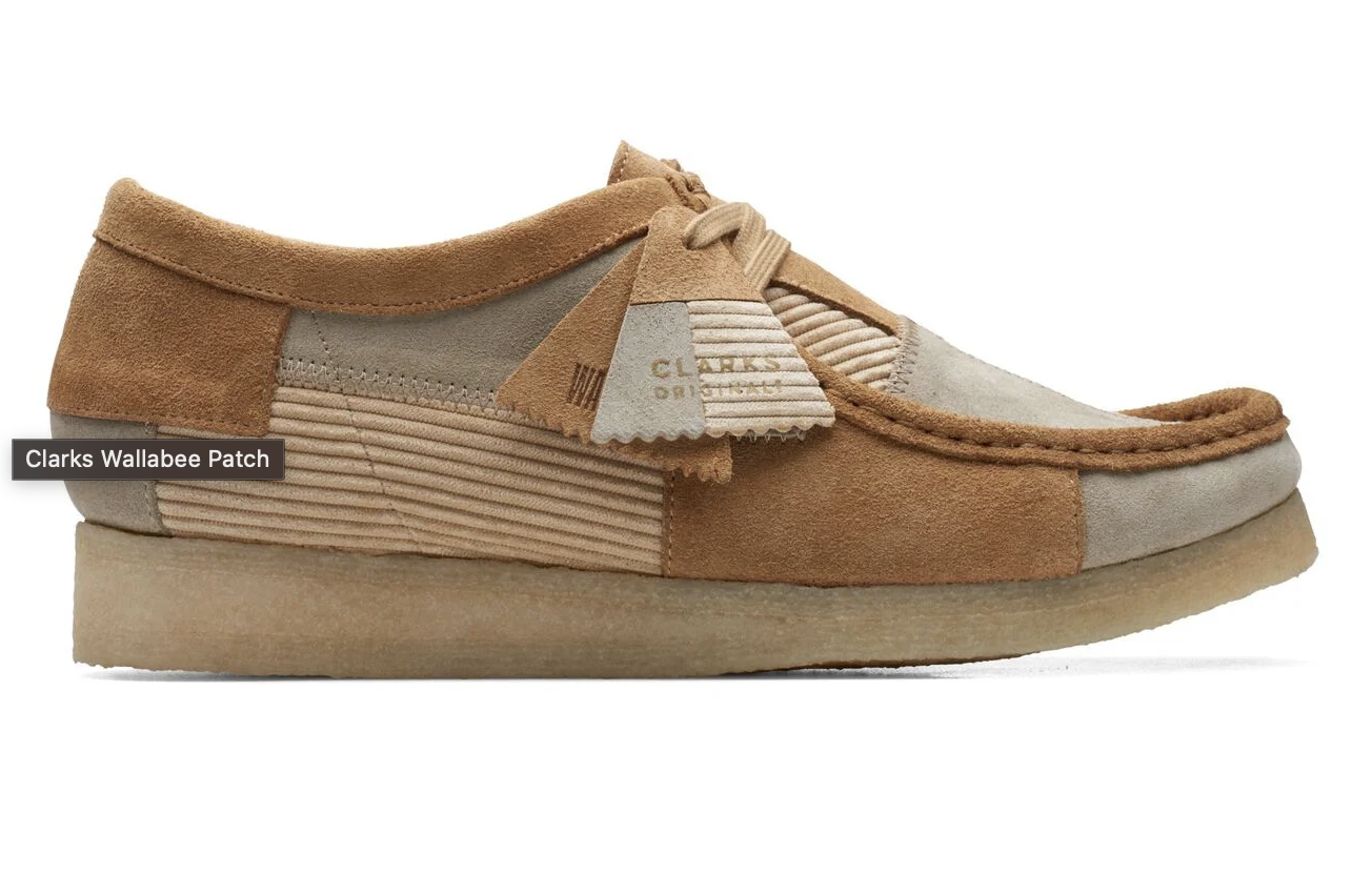 Clarks || Wallabee Patchwork