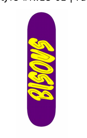 Bisous Bisous || Past - Planche de Skate - W23 Bisous Skateboards