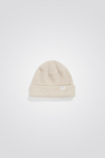 Norse Projects || Merino Lambswool Beanie - Oatmeal