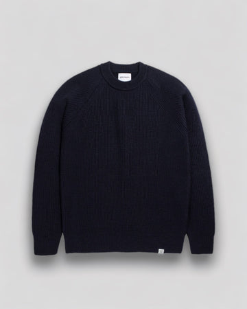 Norse Projects || Roald Cotton Wool - Dark Navy