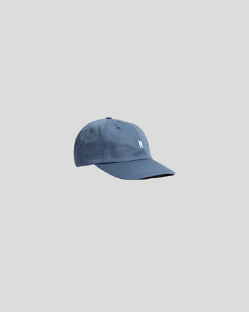 Norse Projects || Twill Sports Cap - Calcite Blue