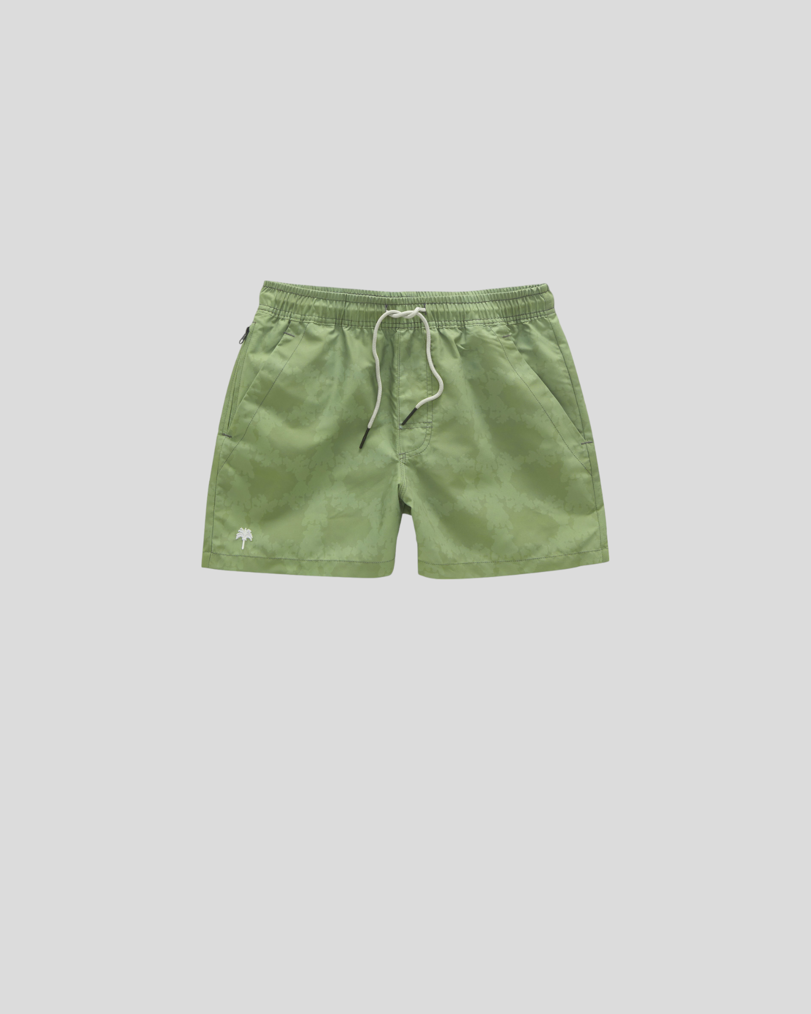 OAS || Blurry Crown Swim Shorts - Green
