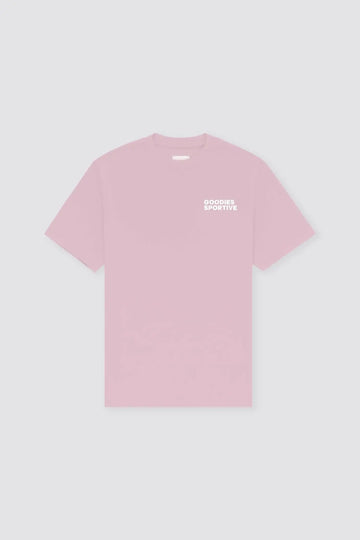 Goodies Sportive - Athleisure Pink Tee - T-shirt Goodies Sportive