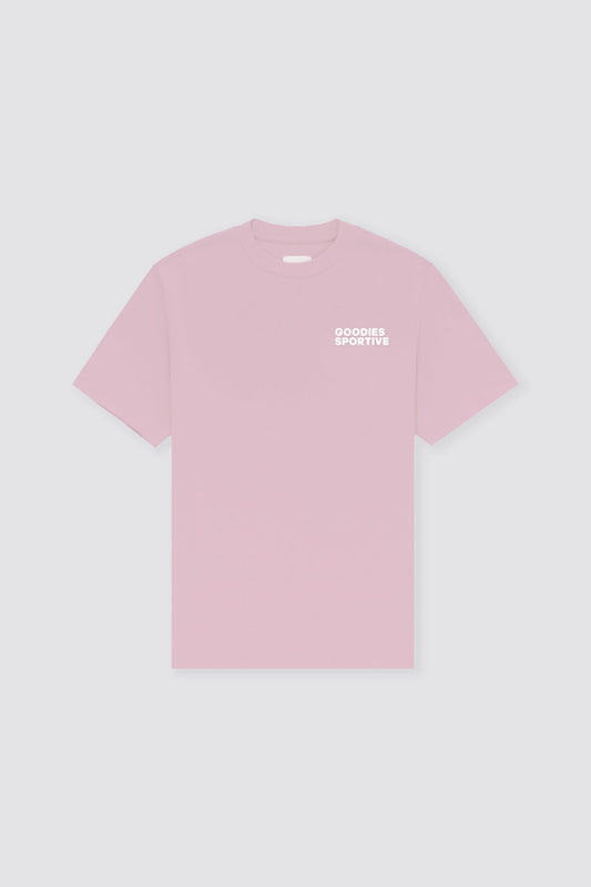 Goodies Sportive - Athleisure Pink Tee - T-shirt Goodies Sportive