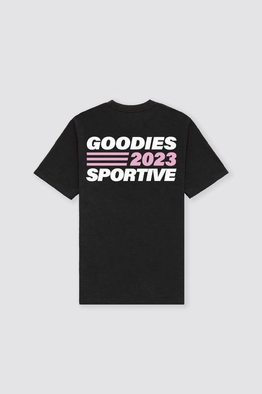 Goodies Sportive - Black Merch Tee - T-shirt Goodies Sportive