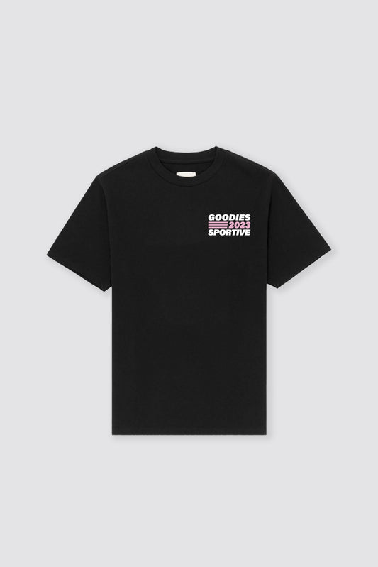 Goodies Sportive - Black Merch Tee - T-shirt Goodies Sportive