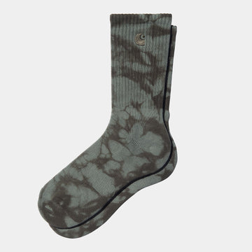 Carhartt || Vista Socks - Chaussetttes - Smoke Green