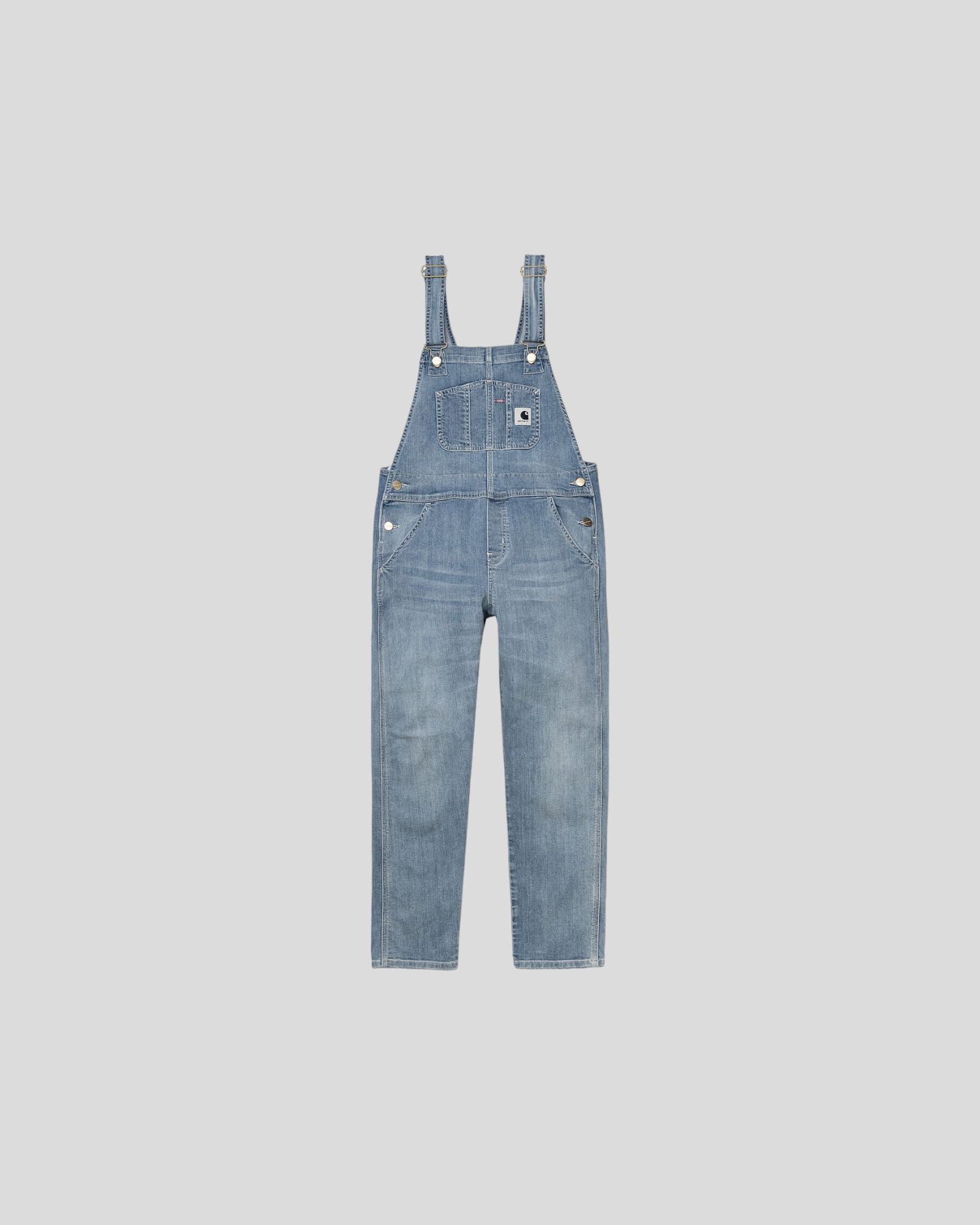 Carhartt || W' bib overall 99/1 - Blue Light Stone Washed Carhartt