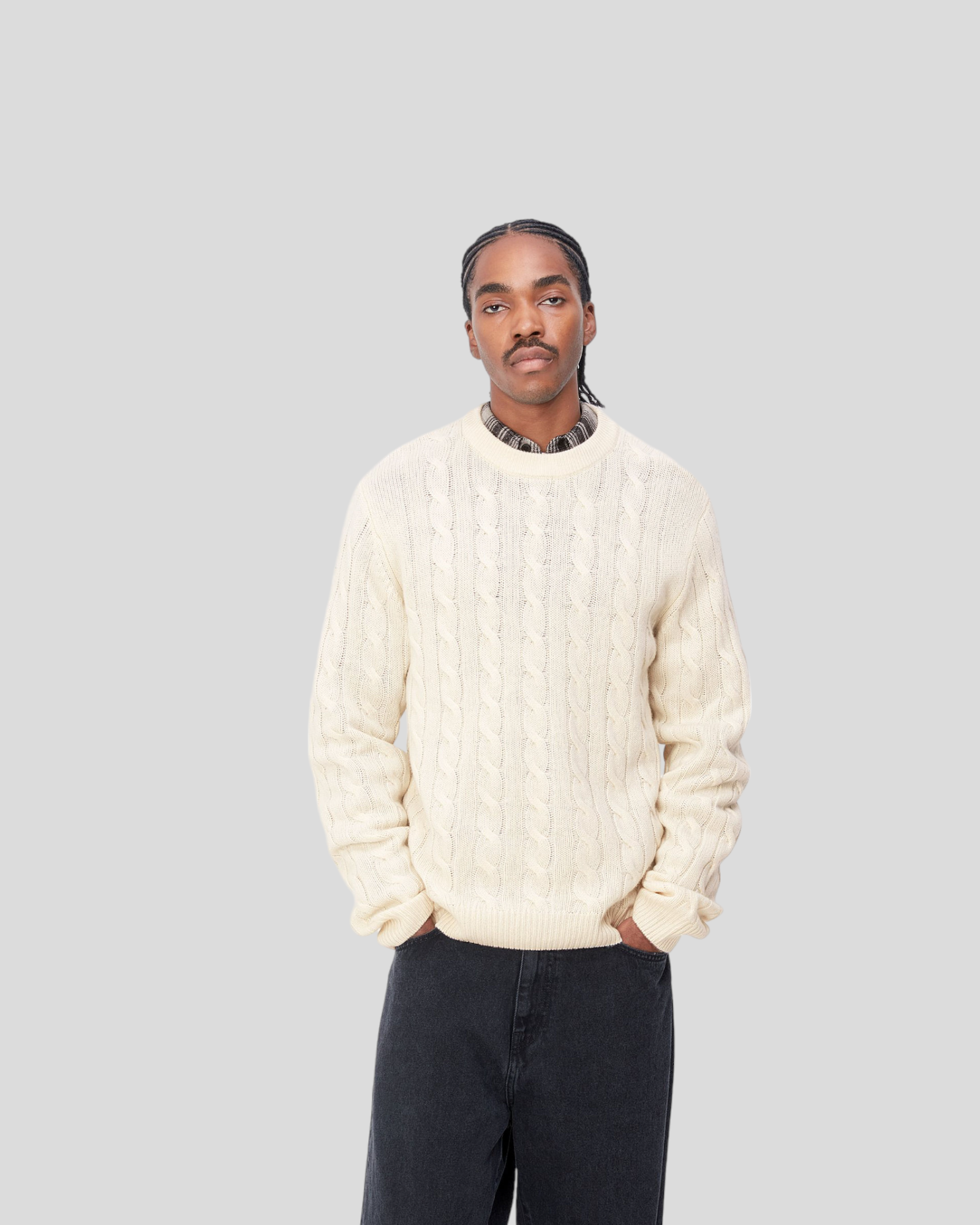 Carhartt || Cambell Sweater - Salt Carhartt