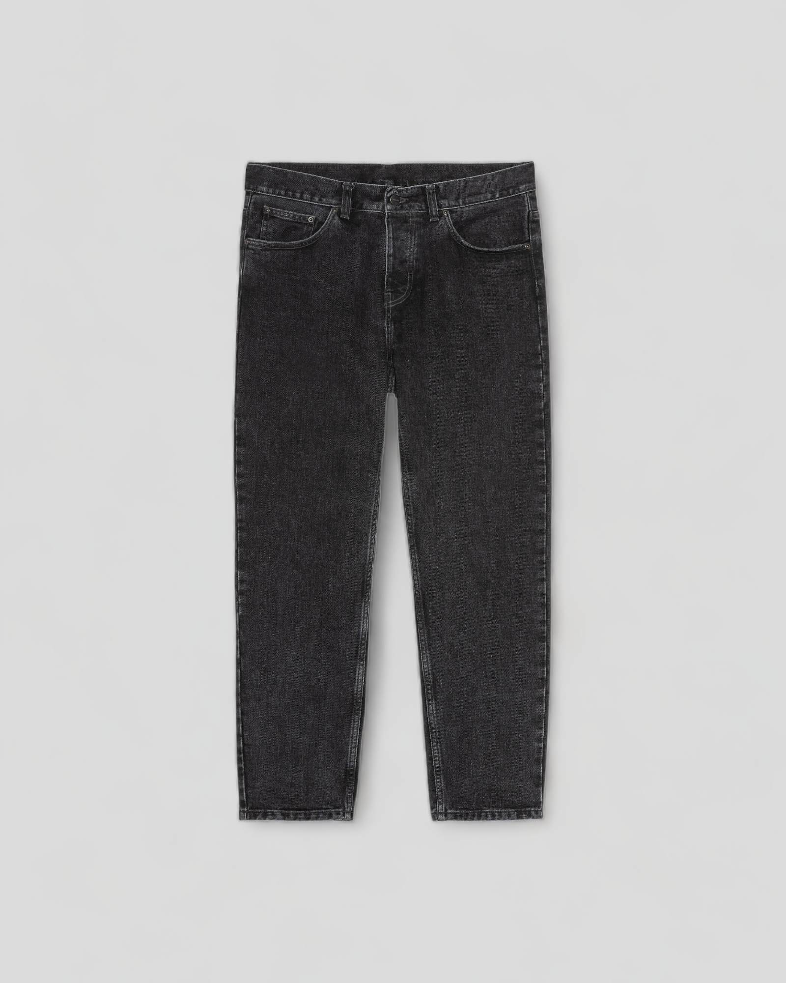 Carhartt || Newel Pant - Black Stone Washed Carhartt