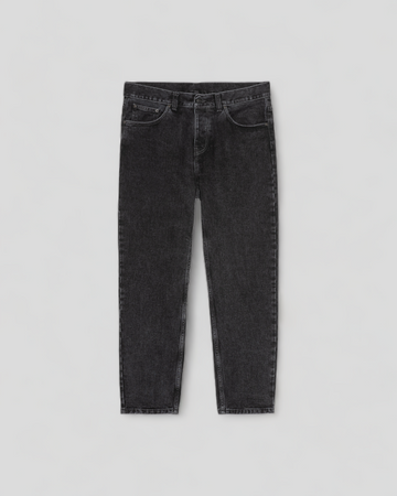 Carhartt || Newel Pant - Black Stone Washed Carhartt