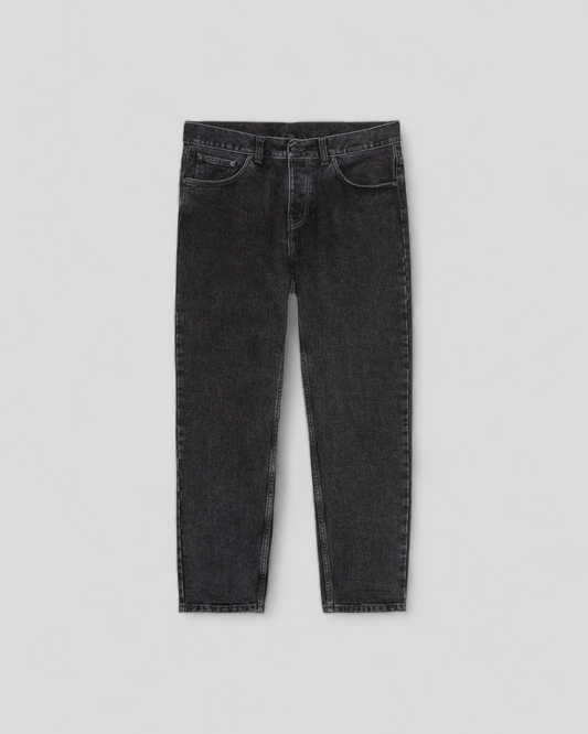 Carhartt || Newel Pant - Black Stone Washed Carhartt
