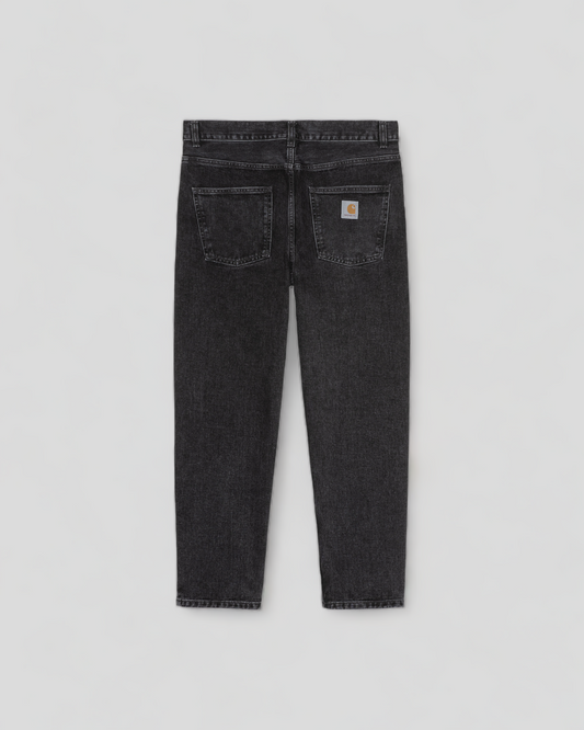 Carhartt || Newel Pant - Black Stone Washed Carhartt