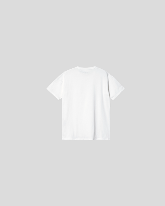 Carhartt || W' S/S Pocket - T-Shirt - White
