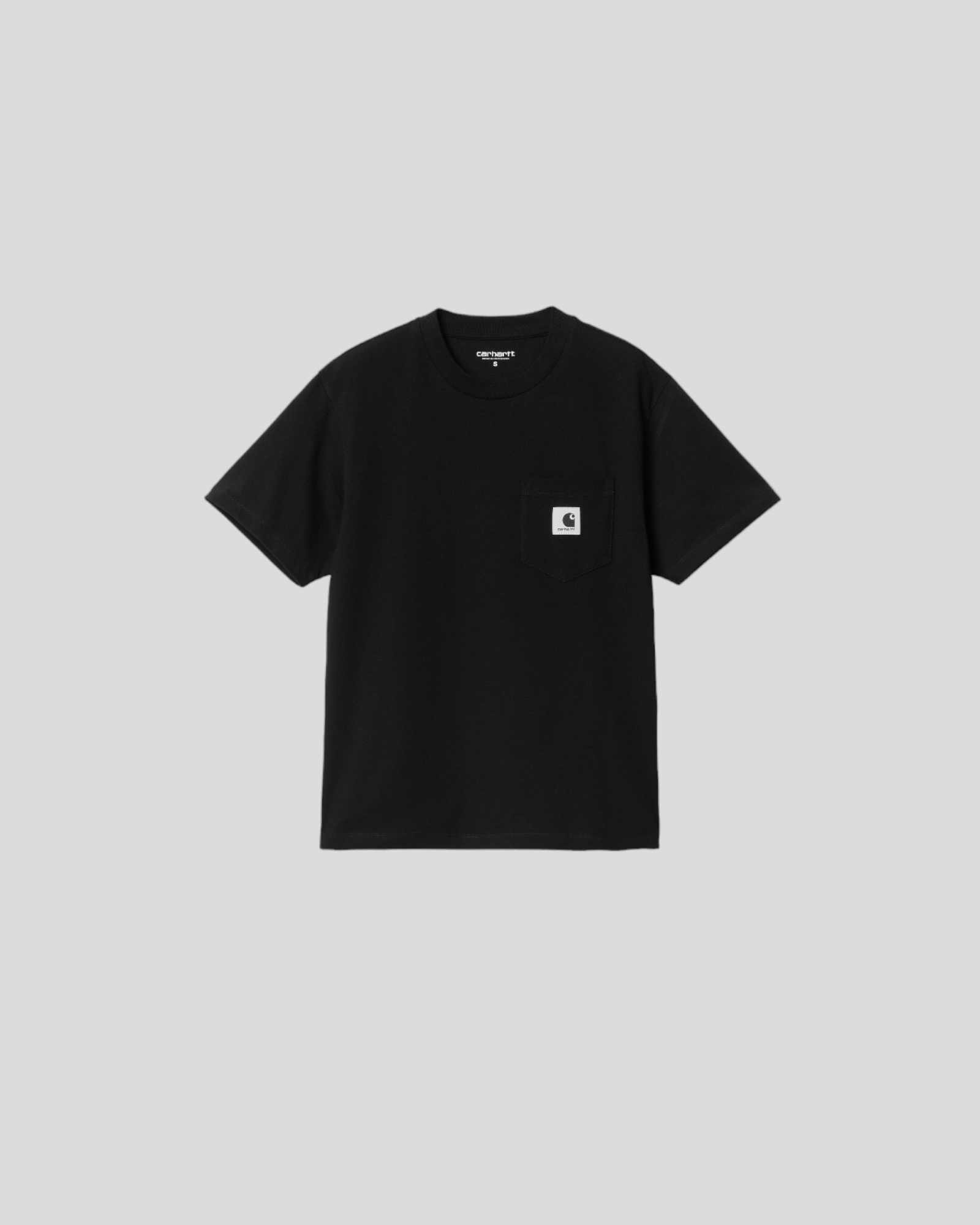 Carhartt || W' S/S Pocket - T-Shirt - Black