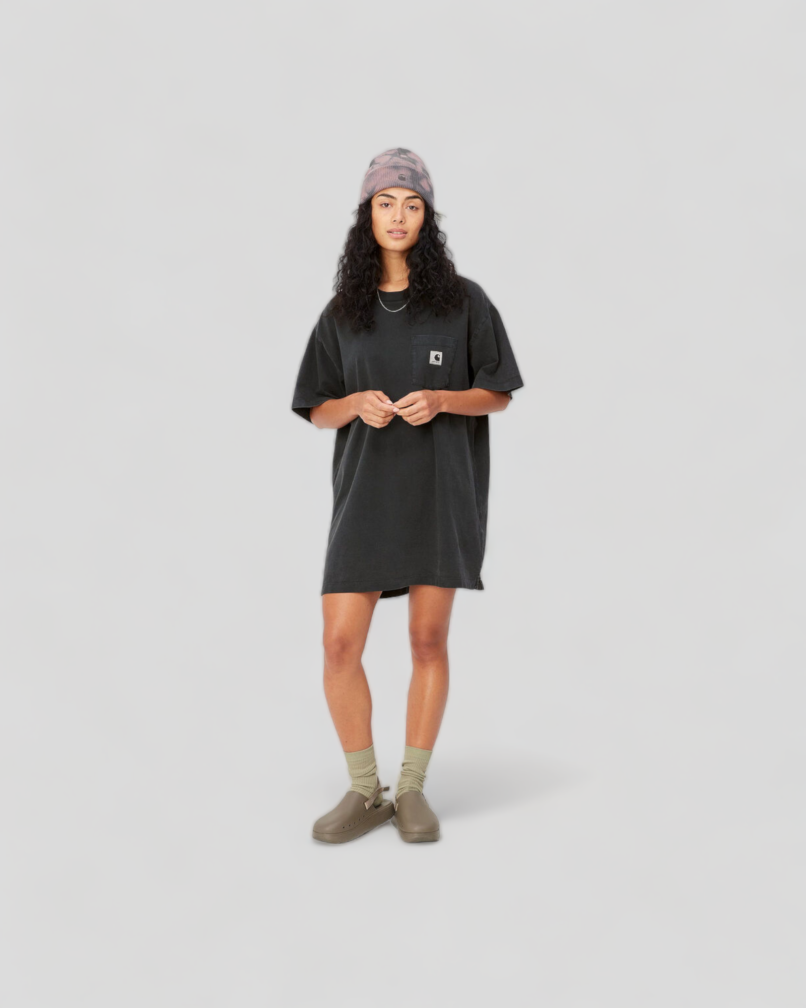 Carhartt || W' Nelson - Grand T-Shirt/ Robe - Black Garment Carhartt