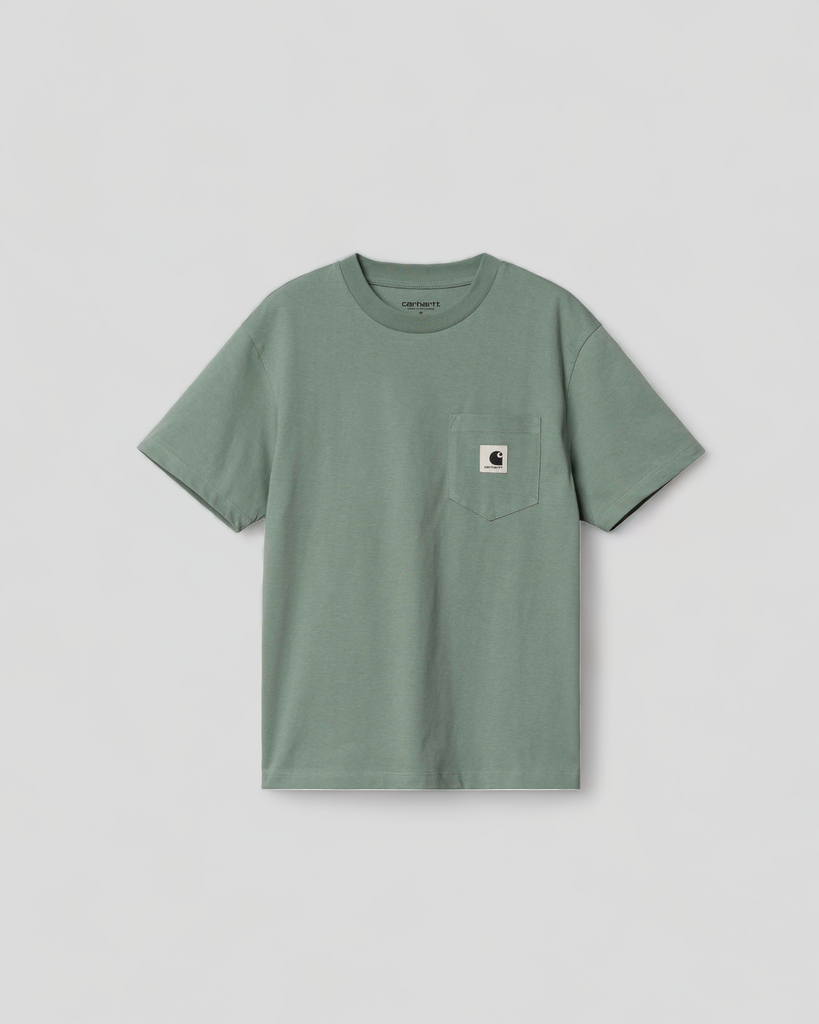 Carhartt ||  W' S/S Pocket - T-shirt - Glassy Teal