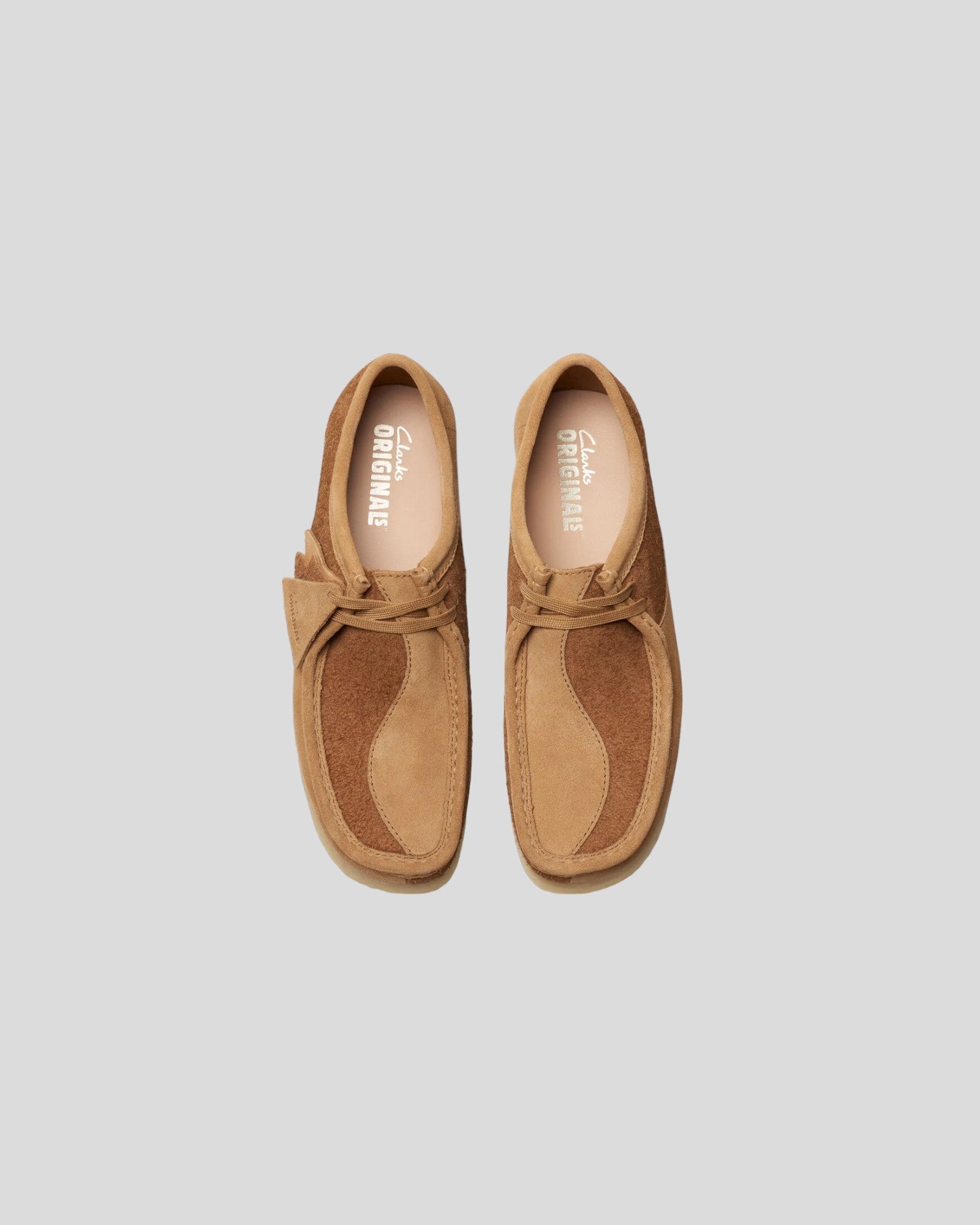 Clarks || Wallabee - Tan Combi Clarks