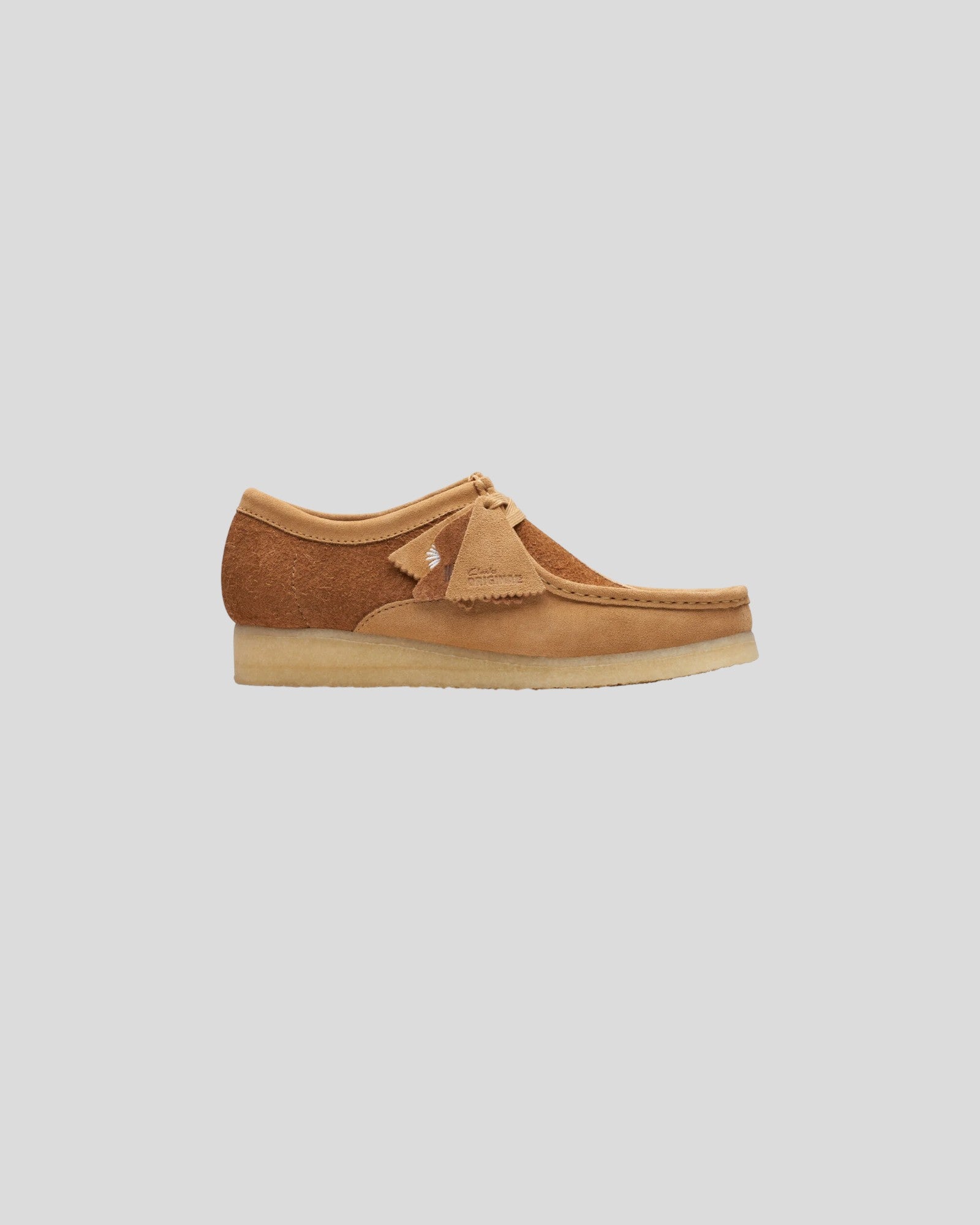 Clarks Women's Wallabee Mid Tan Combi Booties