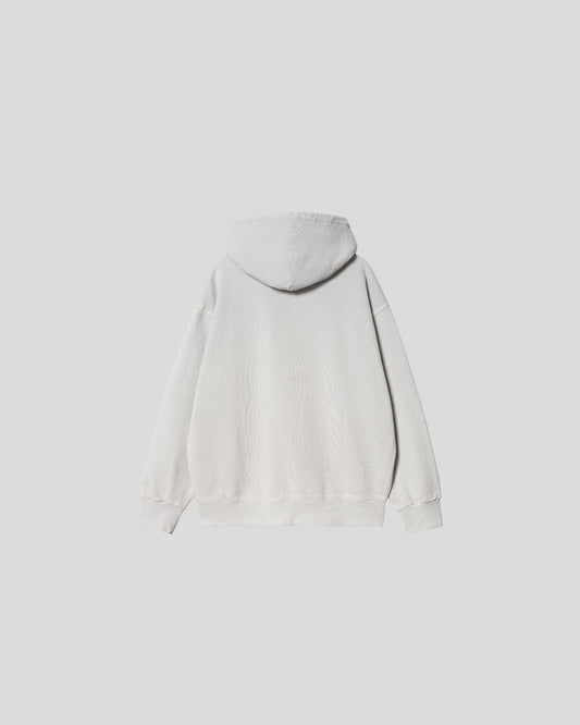 Carhartt || Hooded Nelson Sweat - Sonic Silver Garment Dyed