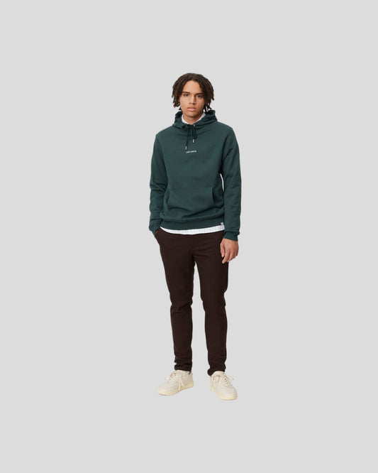 Les Deux || Lens Hoodie - Pine green Les Deux